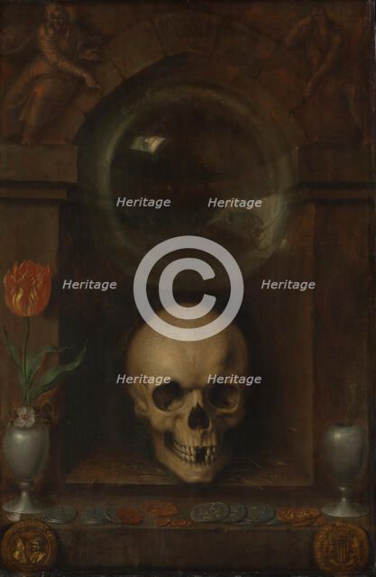 Vanitas Still Life, 1603. Creator: Jacques de Gheyn II.