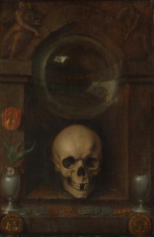 Vanitas Still Life, 1603. Creator: Jacques de Gheyn II