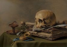 Vanitas Still Life, 1630. Creator: Pieter Claesz