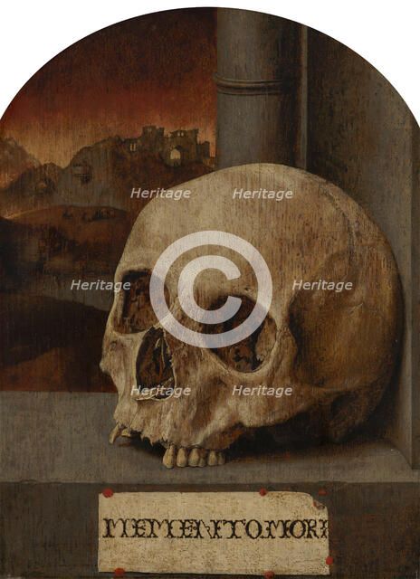 Vanitas Still Life, c17th century. Creator: Anon.