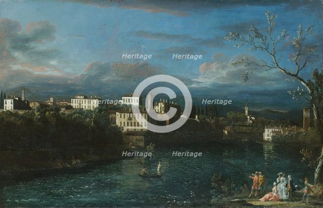 Vaprio d'Adda, 1744. Creator: Bernardo Bellotto.