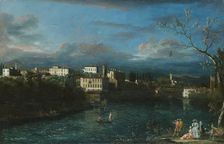 Vaprio d'Adda, 1744. Creator: Bernardo Bellotto