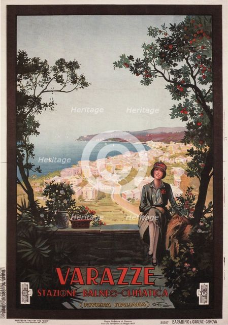 Varazze, 1927. Artist: Craffonara, Aurelio (1875-1945)
