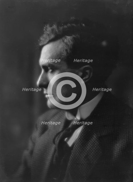 Vares, Mr., portrait photograph, 1916 Mar. 3. Creator: Arnold Genthe.