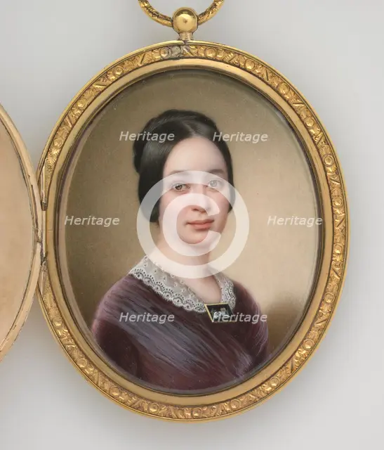 Varina Howell Davis, 1849. Creator: John Wood Dodge.