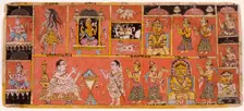 Various Heavens, Folio from a Samgrahanisutra (Book of Compilation), between 1575 and 1600. Creator: Unknown