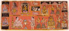 Various Heavens, Folio from a Samgrahanisutra (Book of Compilation), between 1575 and 1600. Creator: Unknown