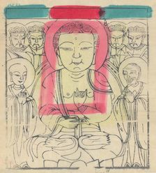 Various New Year’s pictures and door gods, early 20th century. Creator: Unknown