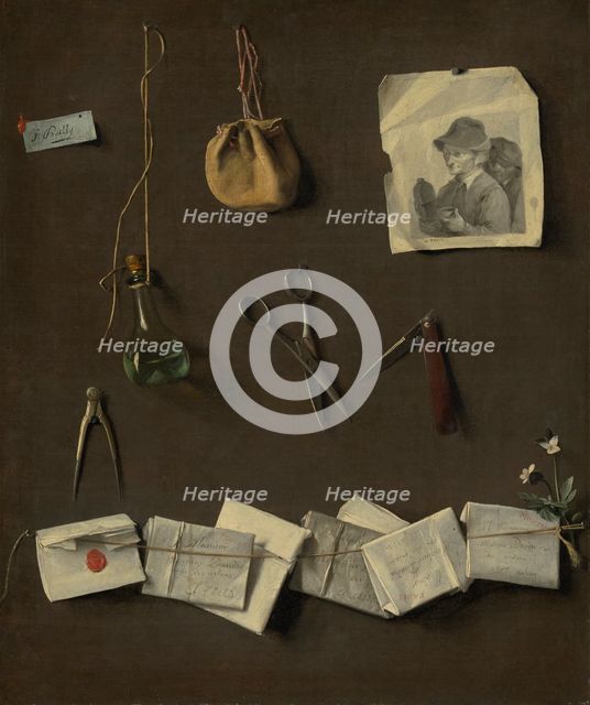 Various Objects, c1785. Creator: Louis Leopold Boilly.