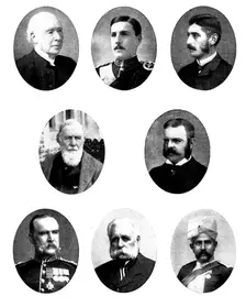 Various portraits, 1898. Creators: Unknown, Chancellor and Son, Russell & Sons