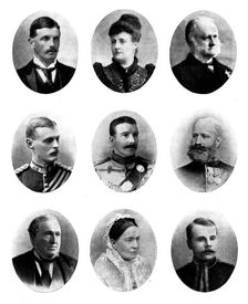 Various portraits, 1898. Creators: Unknown, Elliott & Fry, John Chancellor, Lafayette