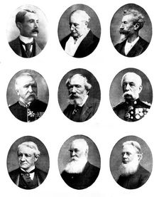 Various portraits, 1898. Creators: Unknown, Lafayette, Elliott & Fry, Lormier, Russell & Sons
