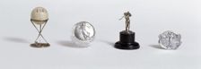 Various silver golfing trophies, c1920s. Creator: Unknown