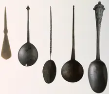 Various spoons. Creator: Unknown