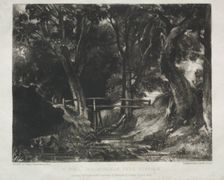 Various Subjects of Landscape, Characteristic of English Scenery from Pictures..., 1830. Creator: David Lucas (British, 1802-1881)
