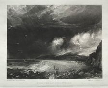 Various Subjects of Landscape, Characteristic of English Scenery...Weymouth Bay, Dorsetshire, 1830. Creator: David Lucas (British, 1802-1881)