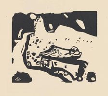 Variation after Improvisation 21 (Variation nach Improvisation 21). From Klänge (Sounds) , 1913. Creator: Kandinsky, Wassily Vasilyevich (1866-1944)