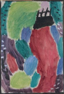 Variation: Great Way - Evening, 1916. Creator: Alexei Jawlensky