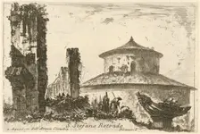 Varie vedute di Roma antica e moderna disegnate e intagliate da celebri autori, published 1748. Creator: Giovanni Battista Piranesi