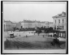 Varsovie Place Krasinski. Warszawa, between 1910 and 1920. Creator: Harris & Ewing