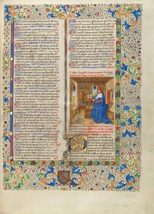 Varro in His Study; Cité de Dieu, about 1440-1450. Creator: Master of the Oxford Hours