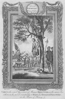 Varus, the cruel Governor of Meaux executed 1787