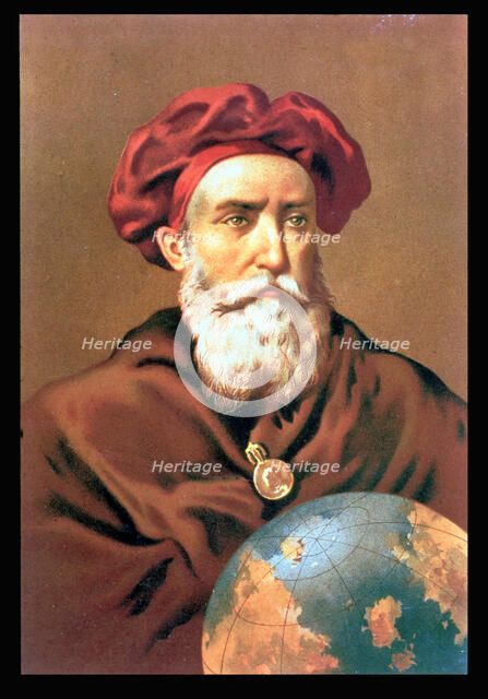 Vasco da Gama (1469-1524), Portuguese sailor.