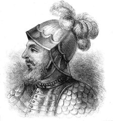 Vasco Nunez de Balboa (1475-1529), Spanish explorer, late 19th century