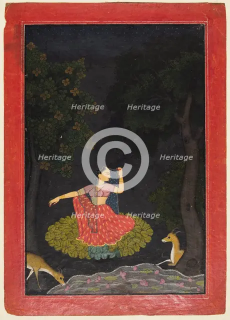 Vasaksajja Nayika, c. 1750. Creator: Unknown.