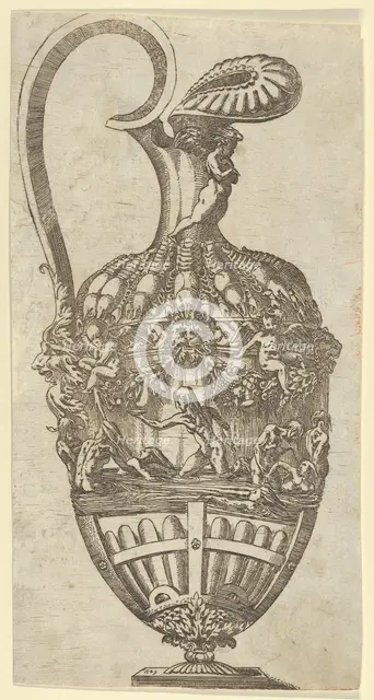 Vase, 1543. Creator: Antonio Fantuzzi.