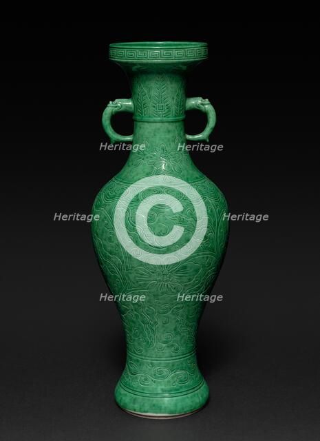 Vase, 1662-1722. Creator: Unknown.