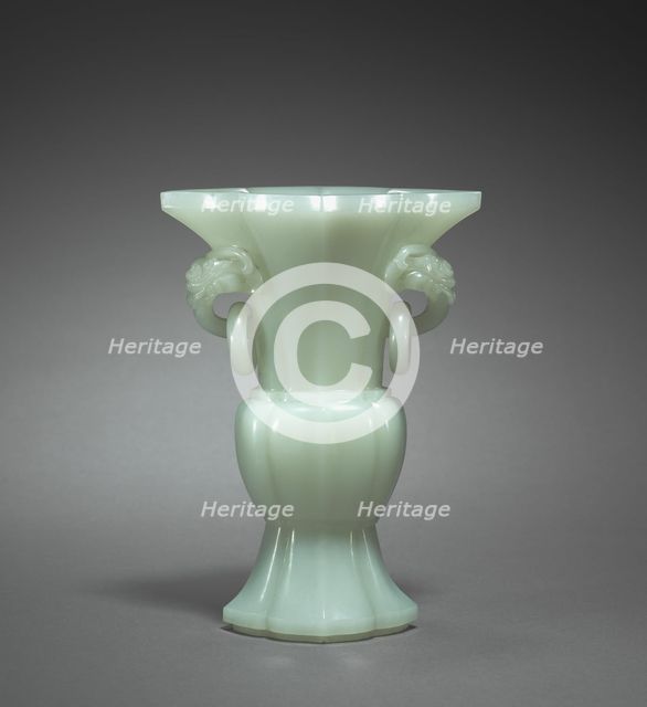 Vase, 1700s. Creator: Unknown.