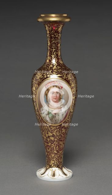 Vase, 1840-1860. Creator: Unknown.