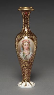 Vase, 1840-1860. Creator: Unknown