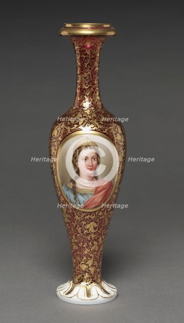 Vase, 1840-1860. Creator: Unknown.
