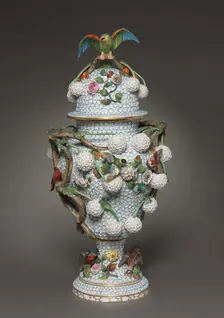 Vase, 1850-1899. Creator: Meissen Porcelain Factory (German)