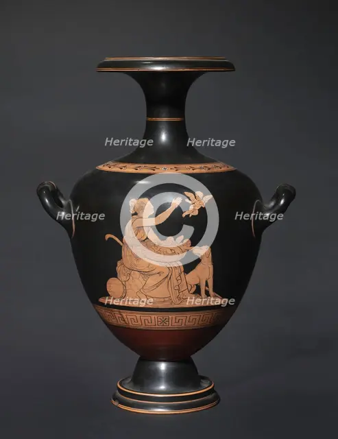 Vase, 1885. Creator: Adolf Hjorth Lauritz (Danish, 1834-1912).