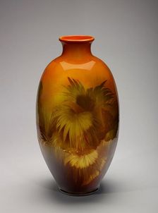 Vase, 1898. Creators: Rookwood Pottery, Matthew Andrew Daly