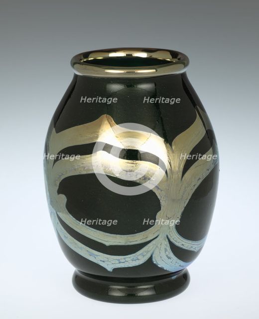 Vase, 1893. Creator: Louis Comfort Tiffany (American, 1848-1933); Tiffany Glass & Decorating Co. (American, 1892-1900).