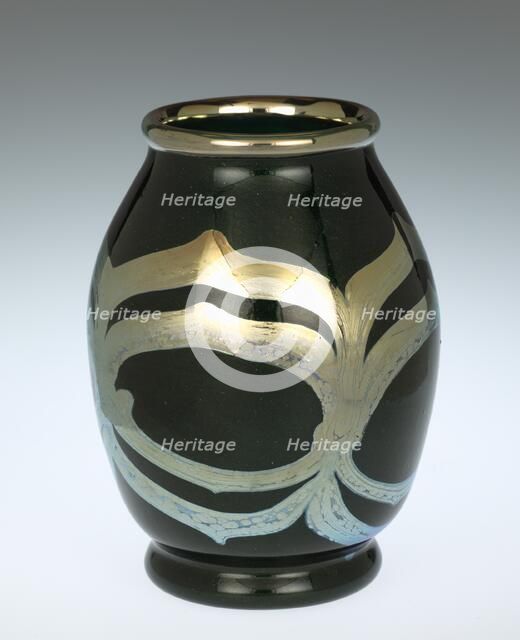 Vase, 1893. Creator: Louis Comfort Tiffany (American, 1848-1933); Tiffany Glass & Decorating Co. (American, 1892-1900).