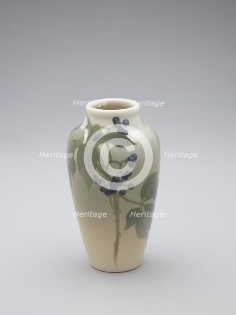 Vase, 1904. Creators: Rookwood Pottery, Sara Sax.