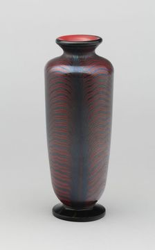 Vase, 1900/20. Creators: Tiffany & Co, Tiffany Glass