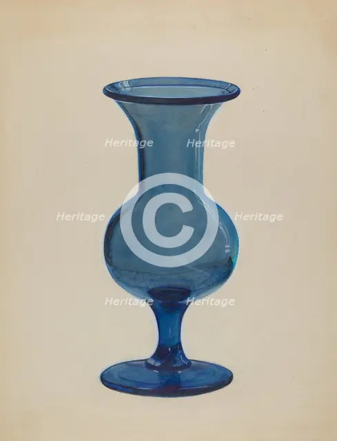 Vase, 1935/1942. Creator: Unknown.