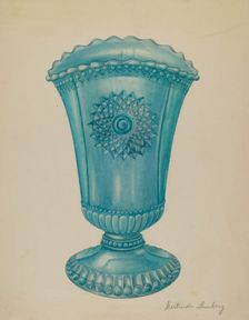 Vase, 1935/1942. Creator: Gertrude Lemberg