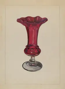 Vase, 1935/1942. Creator: Gertrude Lemberg