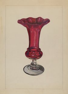 Vase, 1935/1942. Creator: Gertrude Lemberg