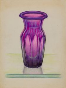 Vase, 1935/1942. Creator: John Tarantino