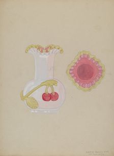 Vase, 1936. Creator: Marie Famularo