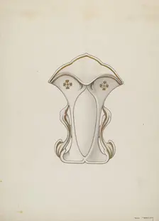 Vase, 1937. Creator: Dana Bartlett