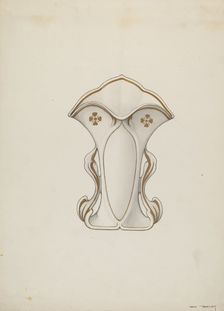 Vase, 1937. Creator: Dana Bartlett